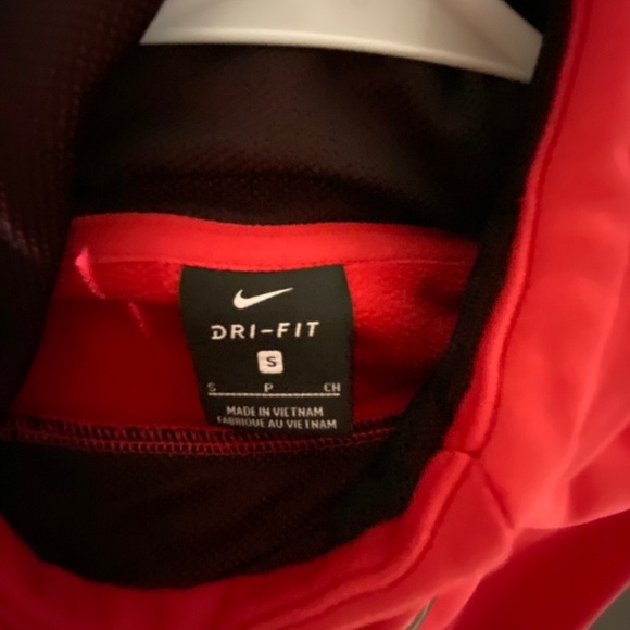 Women’s Dri-Fit Pink Nike Hoodie - Picture 3 of 3